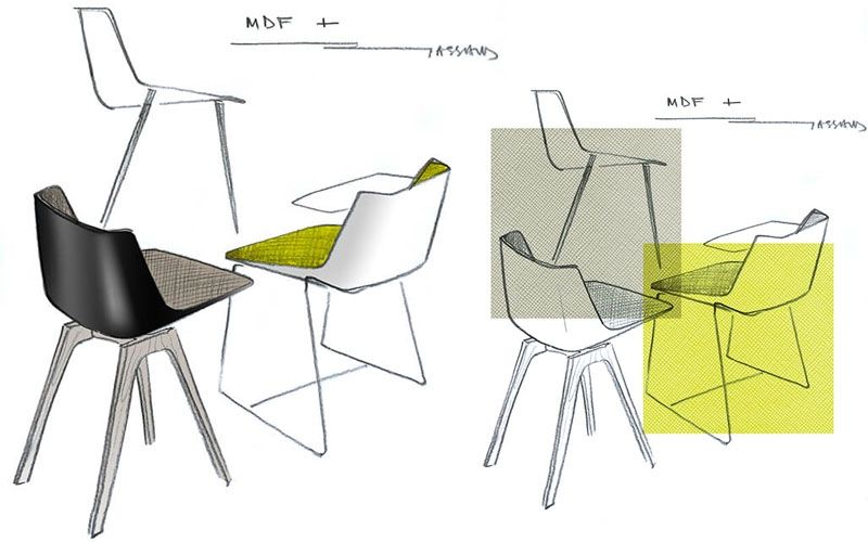 Sedia aiku mdf italia entratalibera48 mantova