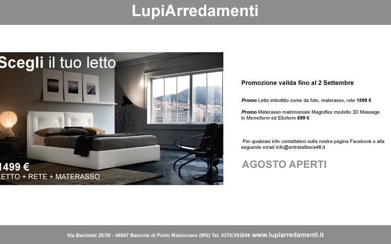 promozione agosto