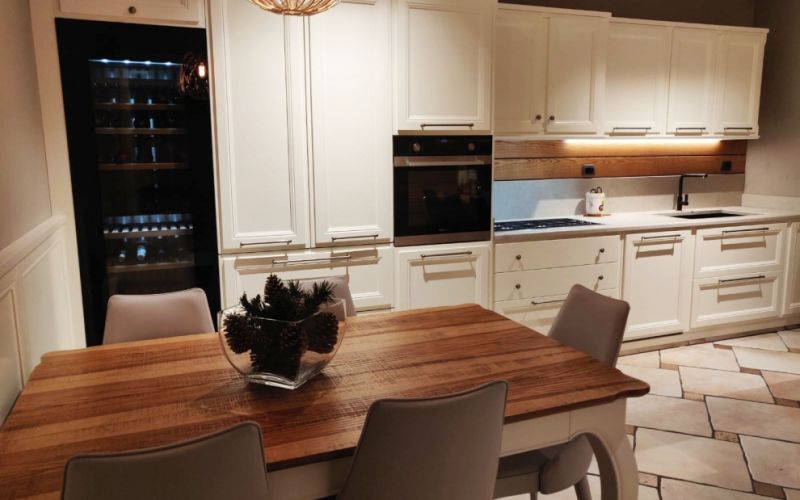 cucina living l'ottocento